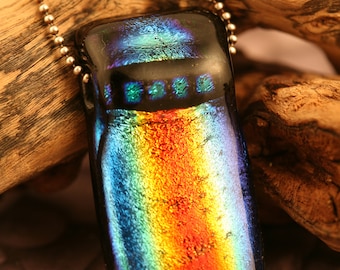 Fused Glass Pendant No. 22892