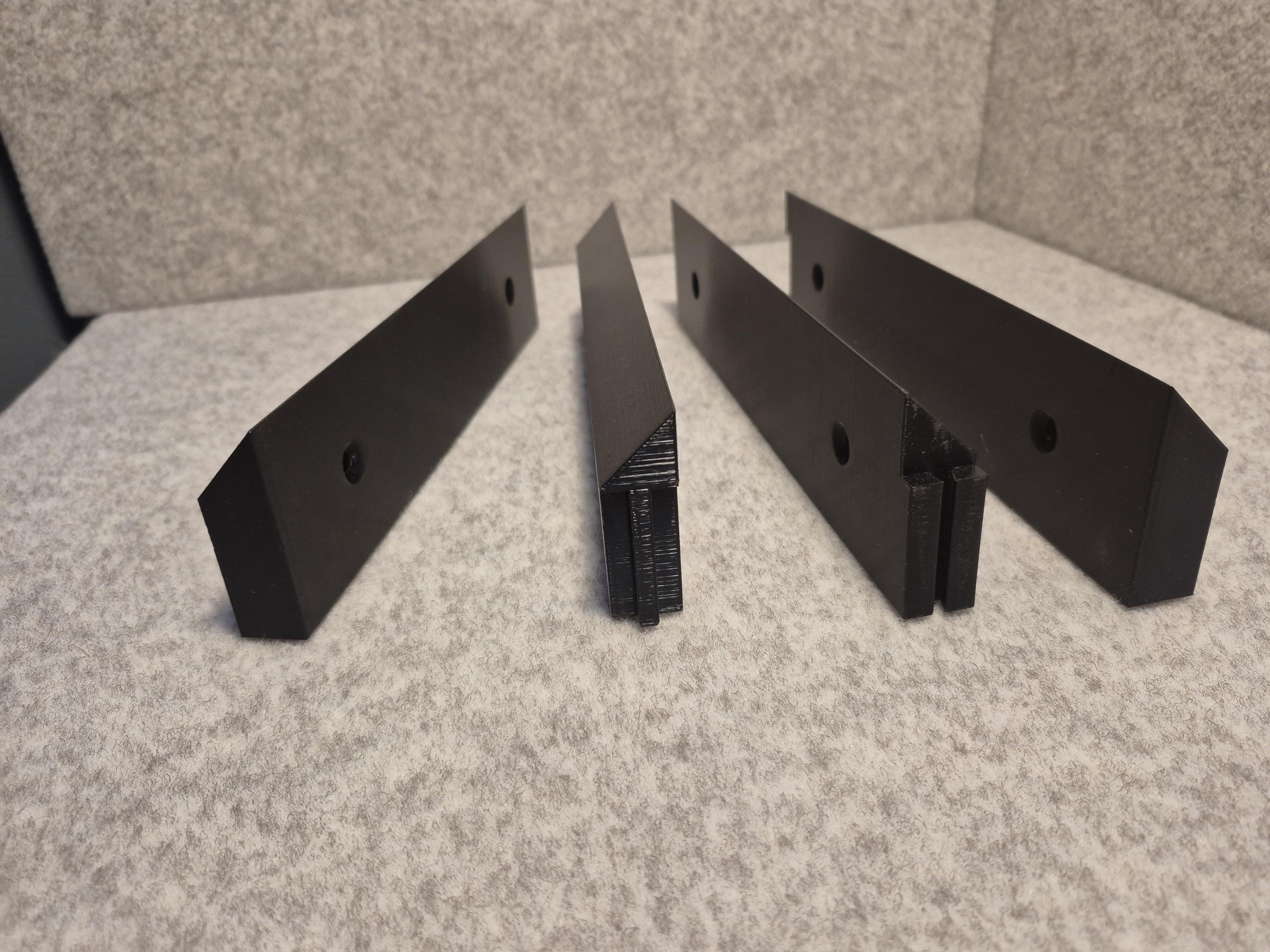 Modular French Cleat Tool Storage System Starter Kit Rail Set Garage ...