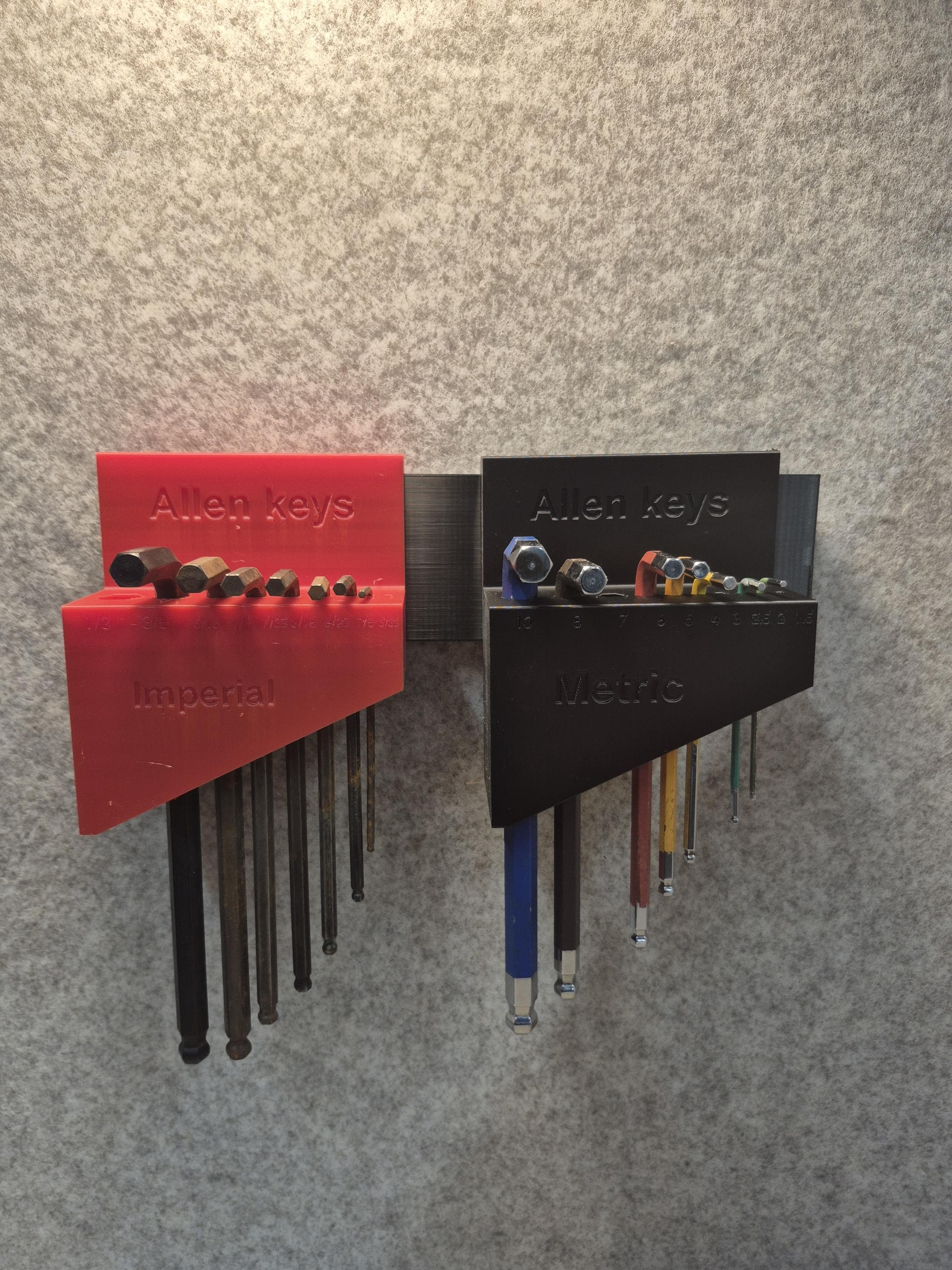 Modular French Cleat Tool Storage System Starter Kit Rail Set Garage ...