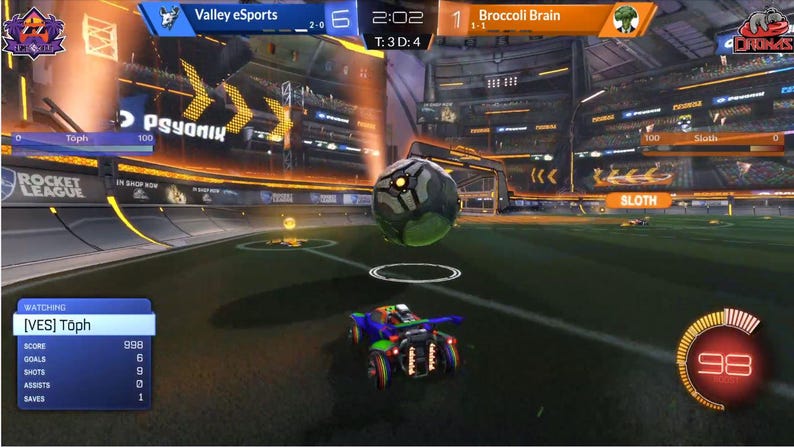Rocket League Scoreboard Overlays for Videos and Streams - Etsy