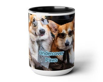 Undercover Paws - 'In-Corg-Nito' Secret Agent Mug