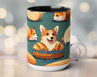 Corgi 'Professional Loaf' Baker's Delight Mug