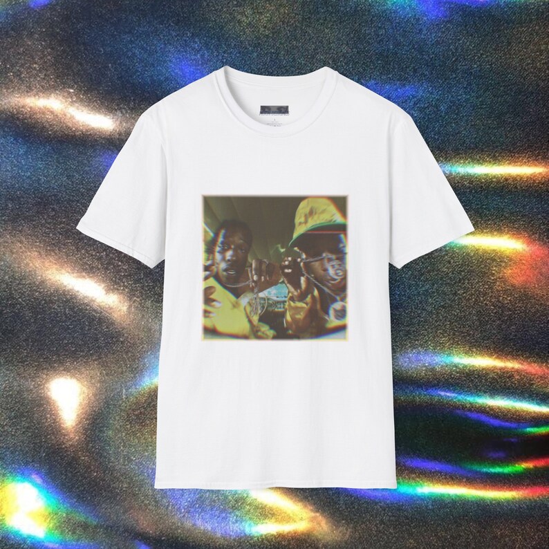 T-shirt Actual Fact ASAP Rocky Red Flag - Blanc - Coton - Neuf Avec étiquettes