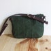 see more listings in the Small Waxed Canvas Bags section