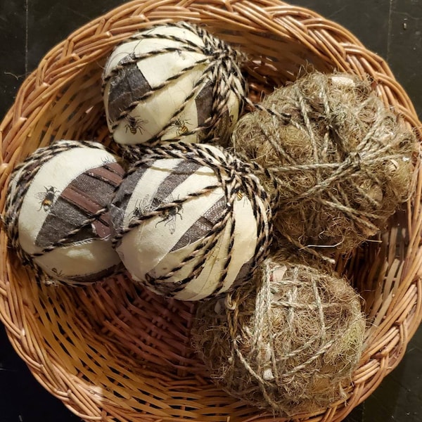 Decorative Balls Etsy