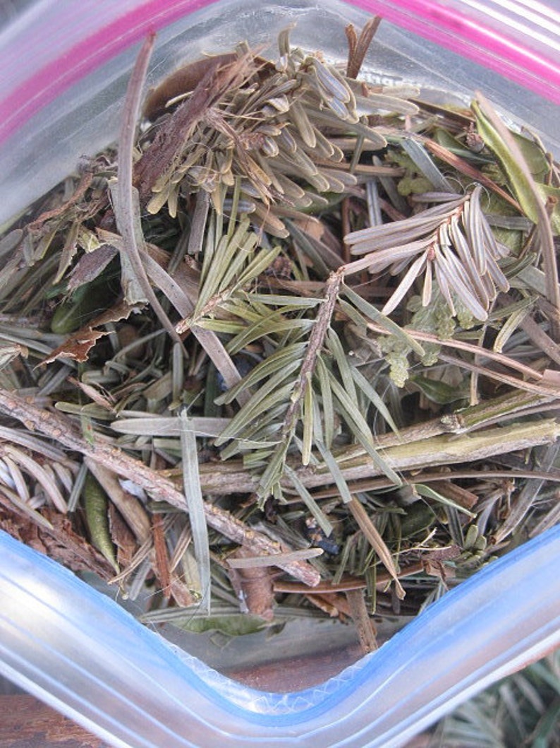 EVERGREEN naturally DRiED aromatic pine and balsam BAGS image 1