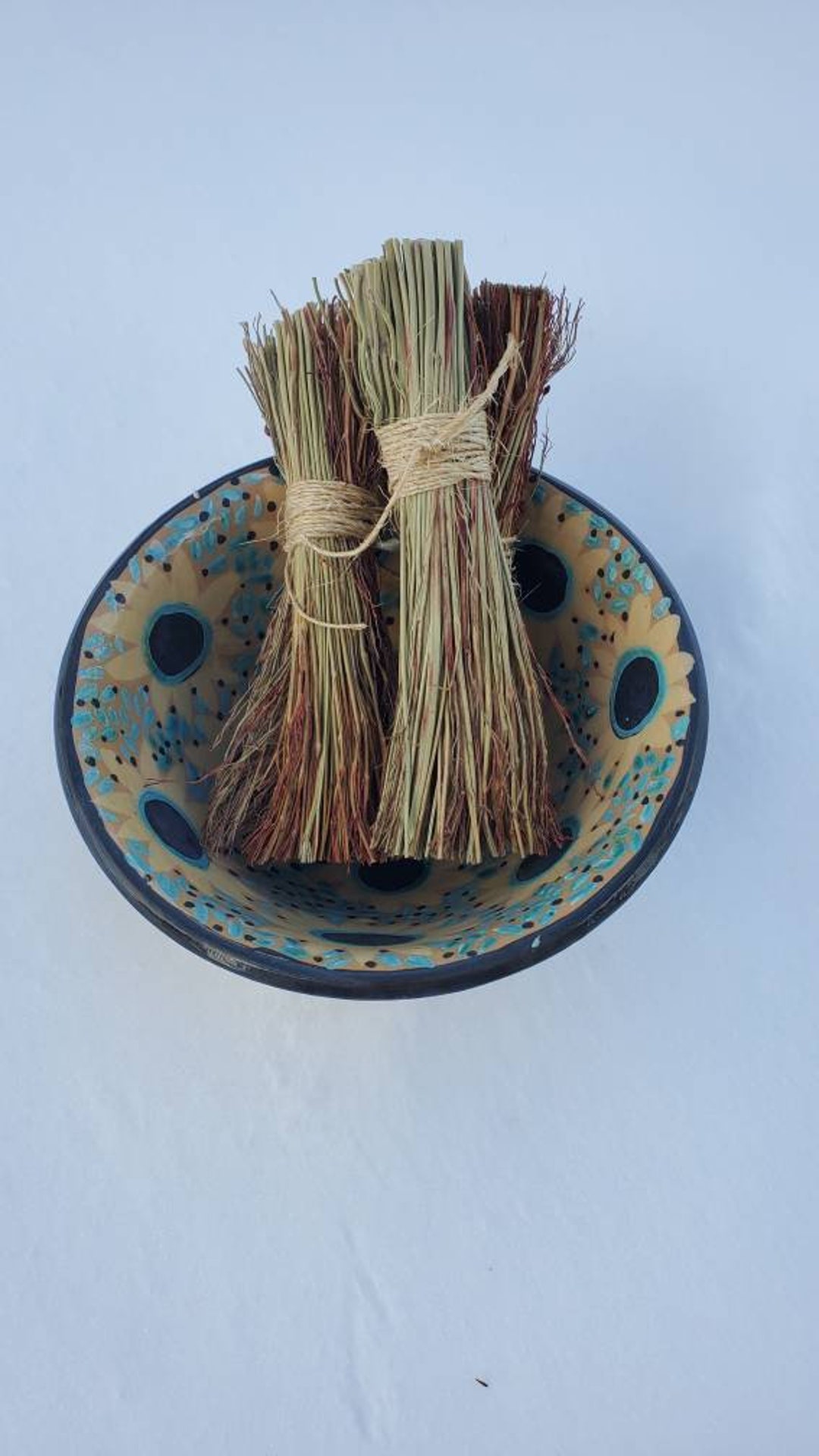 BROOM CORN Pot Scrubber Handmade Primitive Vegetable Scrubber Etsy