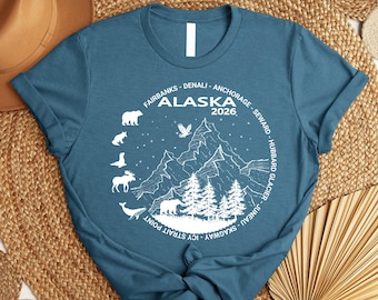 Custom Alaska Shirt, Alaska Cruise Shirt, Alaka Long Sleeve, Alaska Cruise Hoodie, Alaska Cruise Long Sleeve, Alaska Sweatshirt