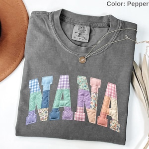 Patchwork Embroidered Tshirt - Etsy