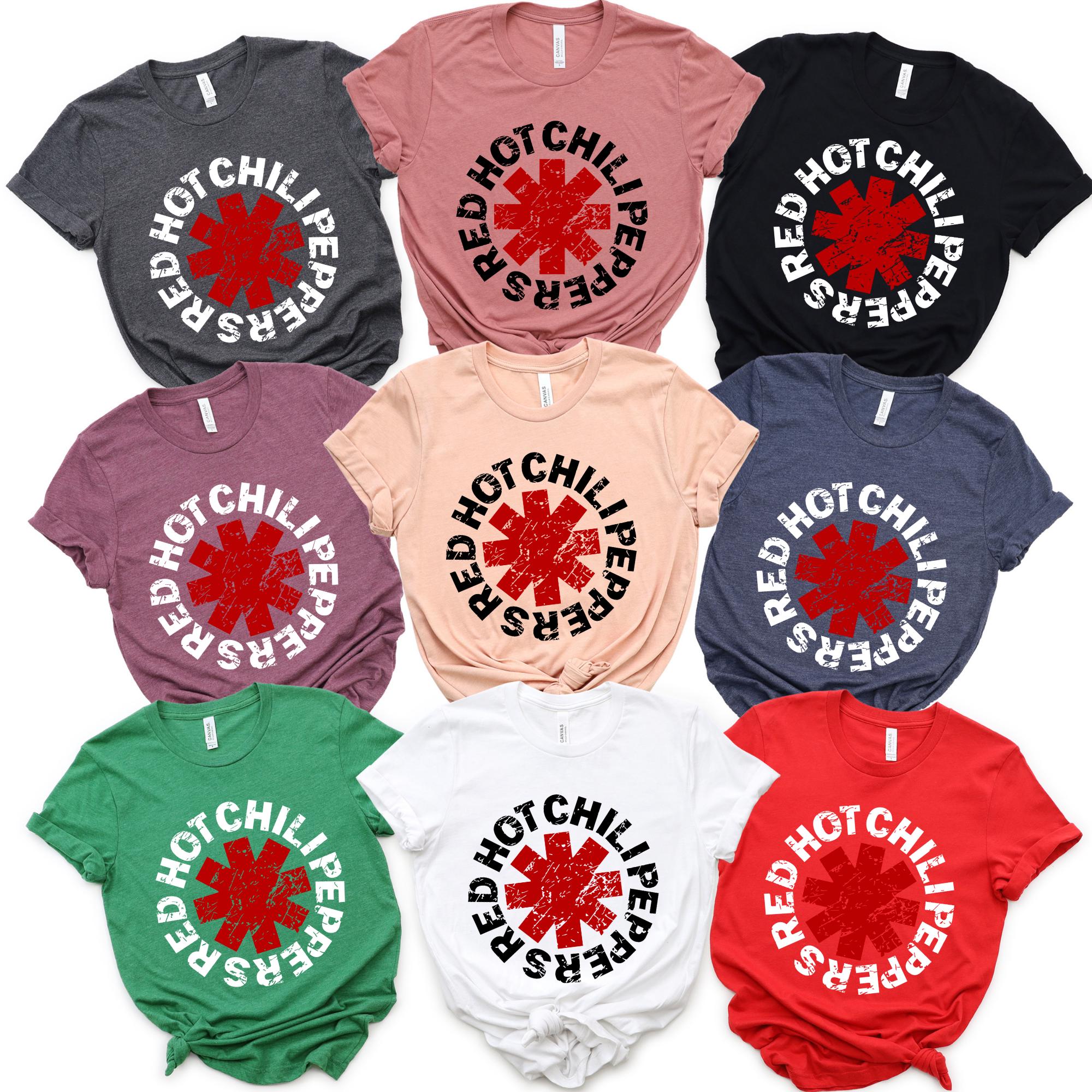 Red Hot Chili Peppers Shirt Tour - Etsy Red Hot Chili Peppers Shirt Tour - Etsy