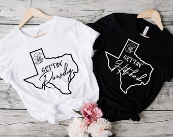 Texas Bachelorette Party Shirt, Bridal Party, Brides Last Rodeo Shirt, Cowgirl Bachelorette Shirts, Rowdy Shirt, Country Bachelorette Shirts
