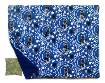 CATNIP MAT plus Catnip 15.5 x 13 Inches  Black Cats in a Starry Sky  Celestial Theme  REFILLABLE Reversible