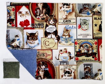 Refillable Catnip Mat: The Grand Cat Show of 1889, Reversible  Fleece