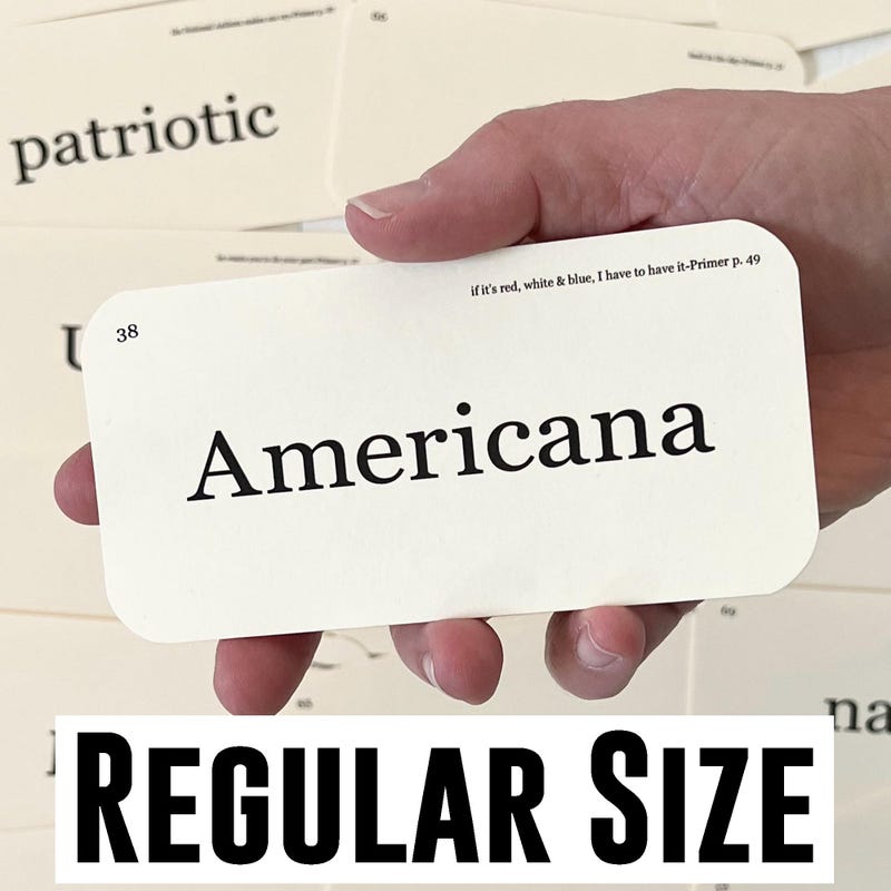 Flash Cards - Etsy