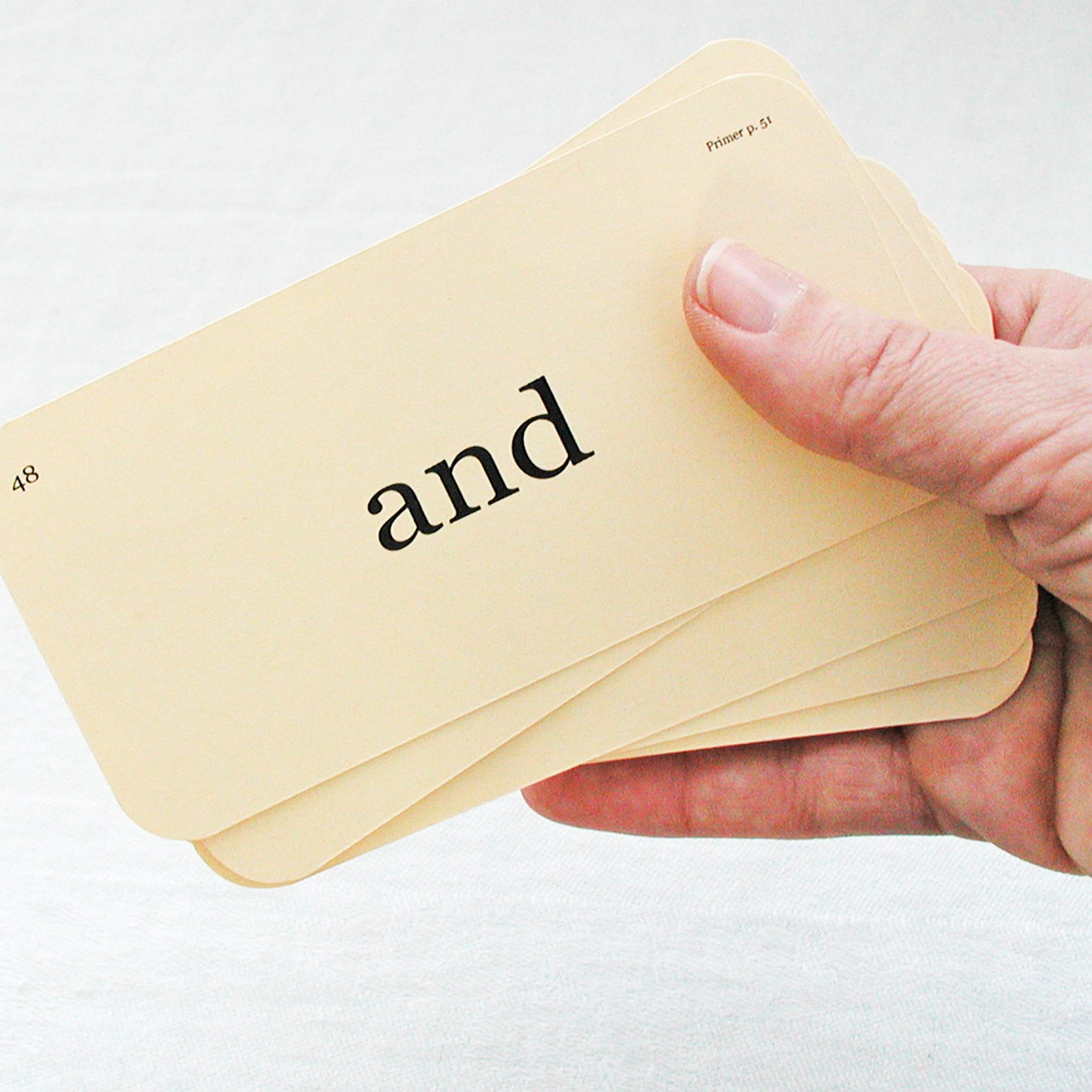 Custom Flash Cards (set of 6) Personalized - Choose Your Own Words ...