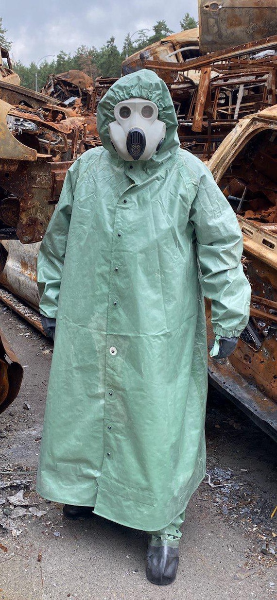 OZK CLOAK ソ連軍ヴィンテージ 100%オリジナル化学防護服 ソ連軍