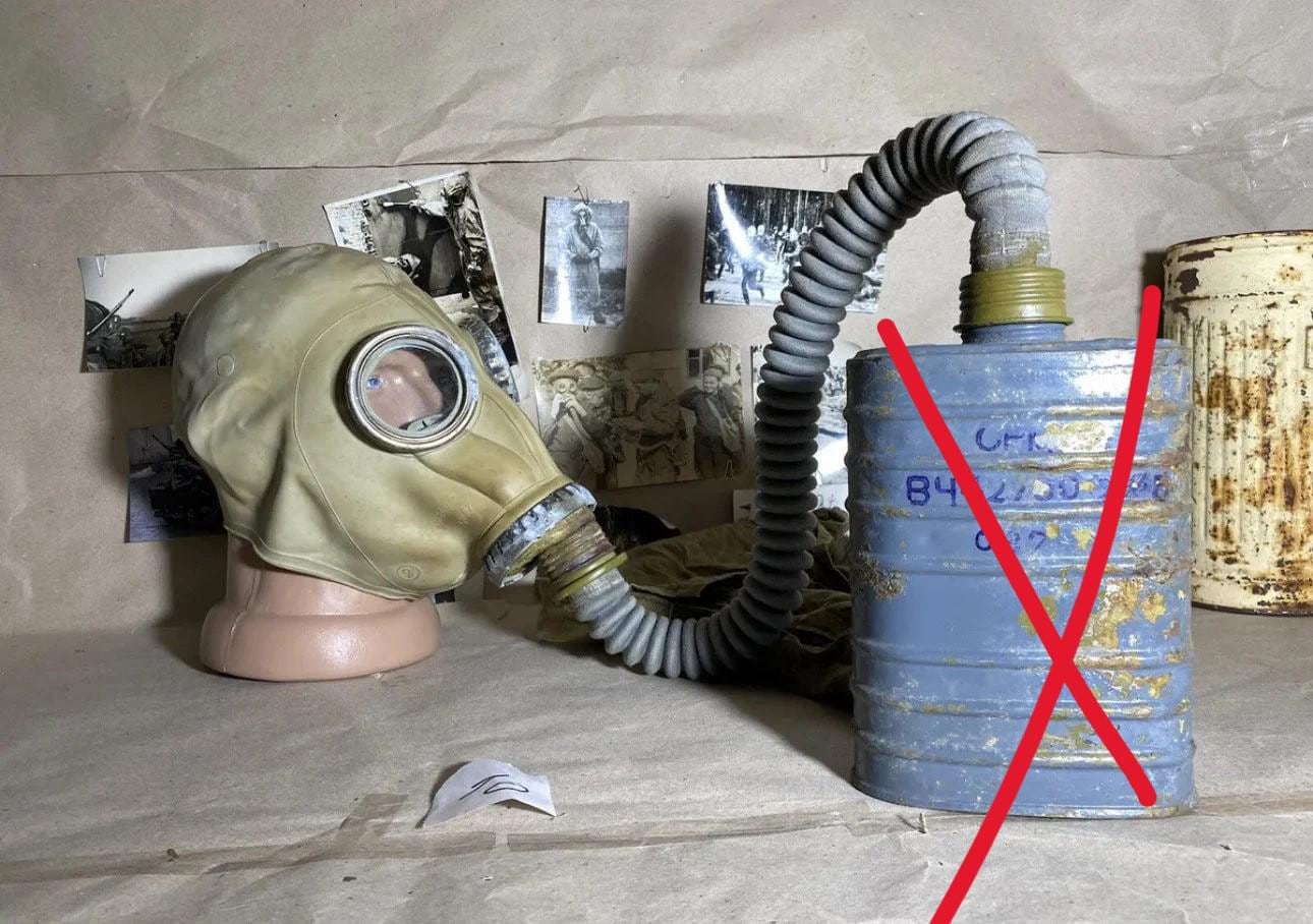 ソ連軍 東ドイツ軍 実物 ShM-41 ガスマスク サイズ2 SHM-41 SHM 41 SHM41 1951 size 1 Soviet USSR Protection Gas mask