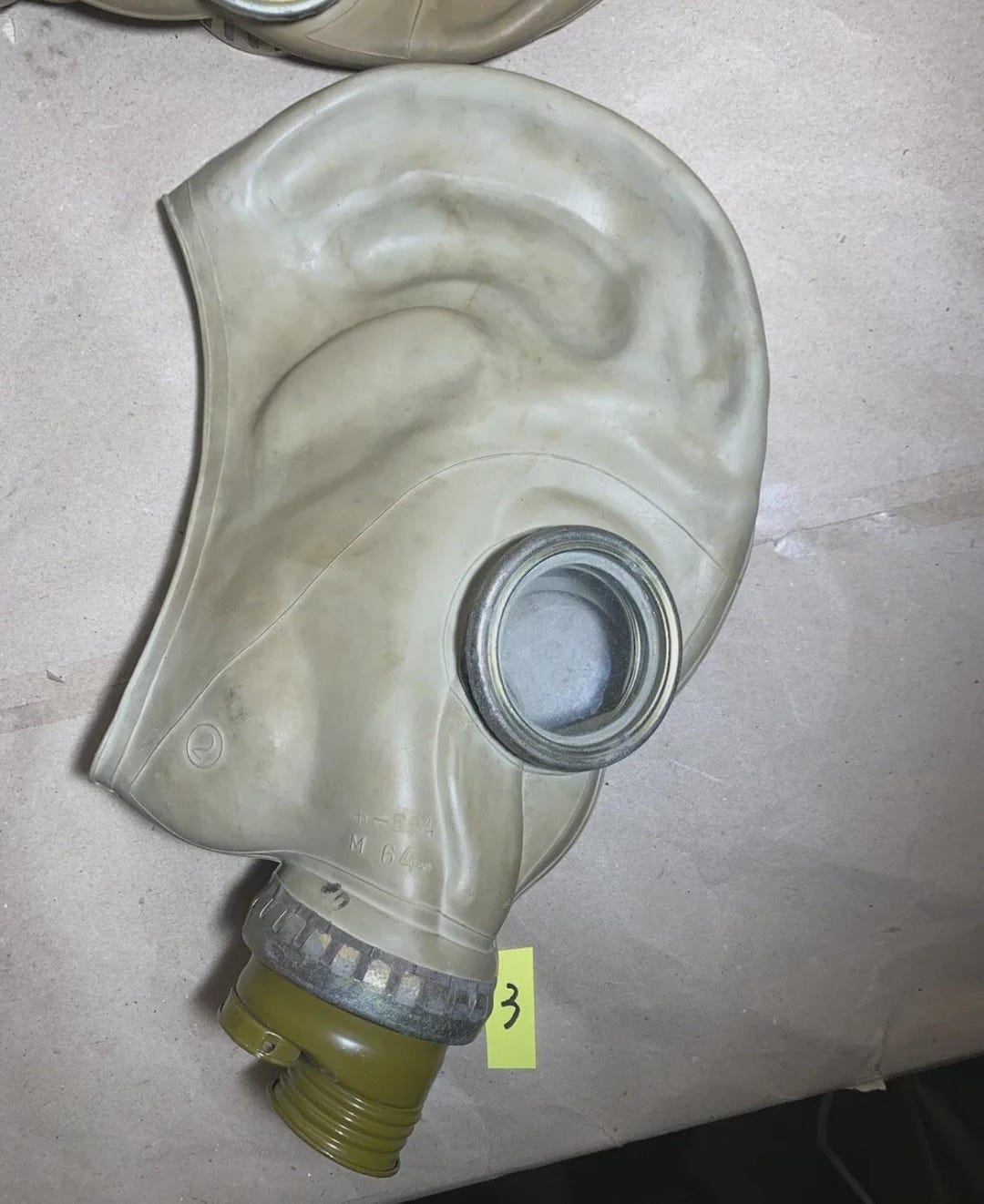 Protection Gas Mask Soviet USSR Original SHM-41M 1964 Year Rare Army ...