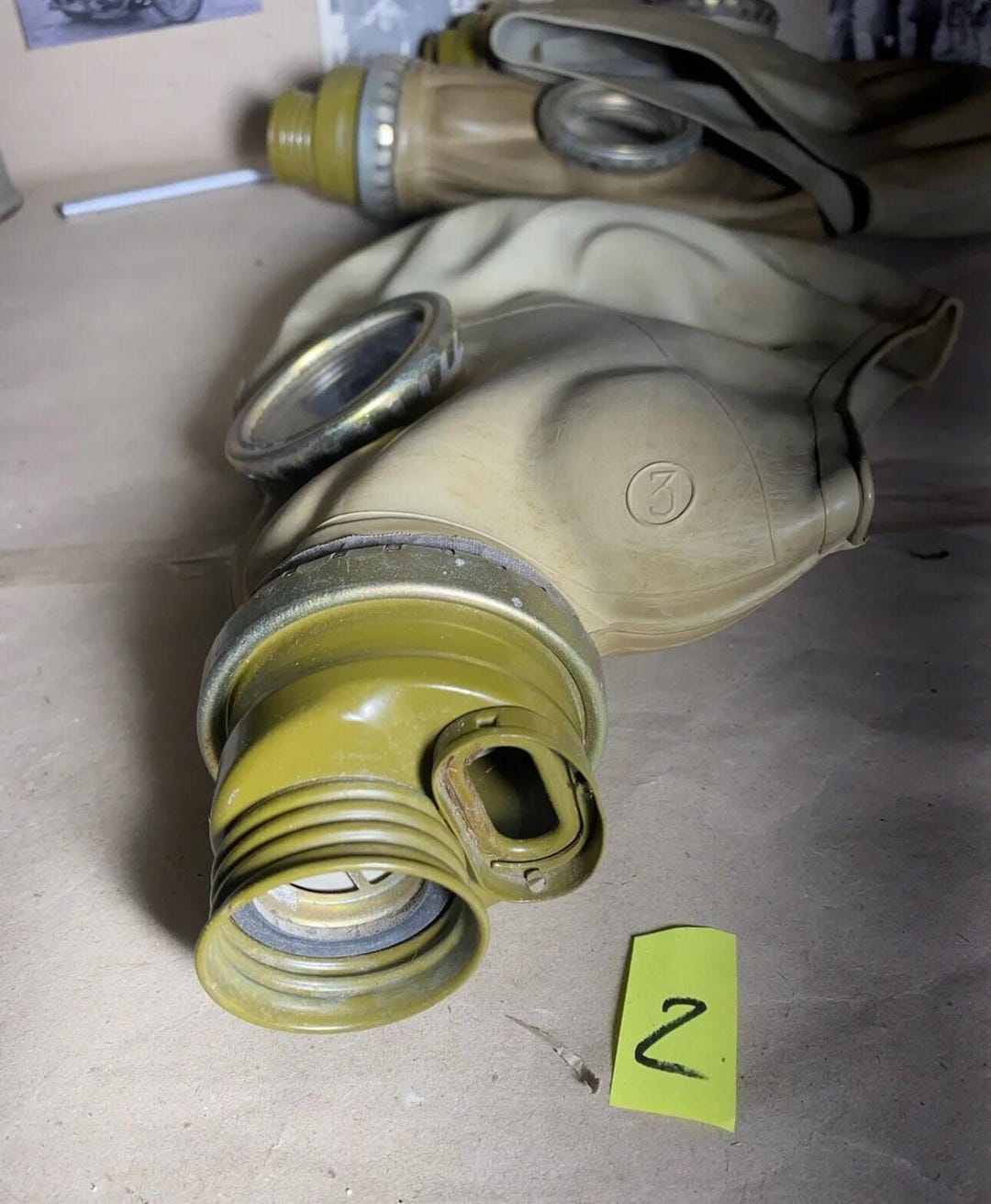 Protection Gas Mask Soviet USSR Original SHM-41M 1964 Year Rare Army ...