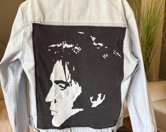 Vintage Elvis Denim Jacket M (runs large)