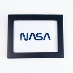 NASA Worm Circuit Board Art - Mini