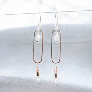 Electronic Component Earrings - Diodes - Upcycled Ewaste Jewelry - Computer Engineer Gift - Eclectic Earrings