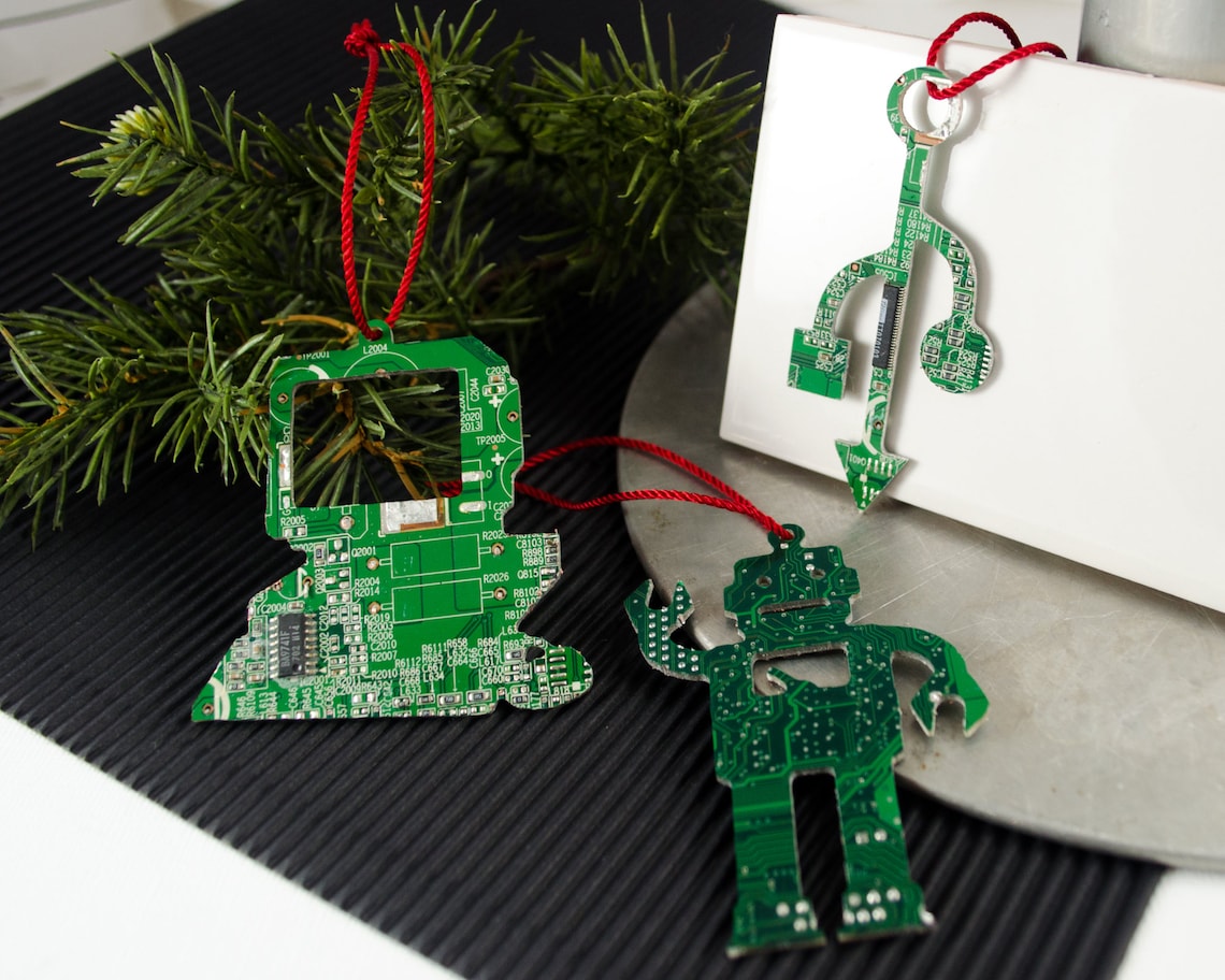 Computer Christmas Ornaments 