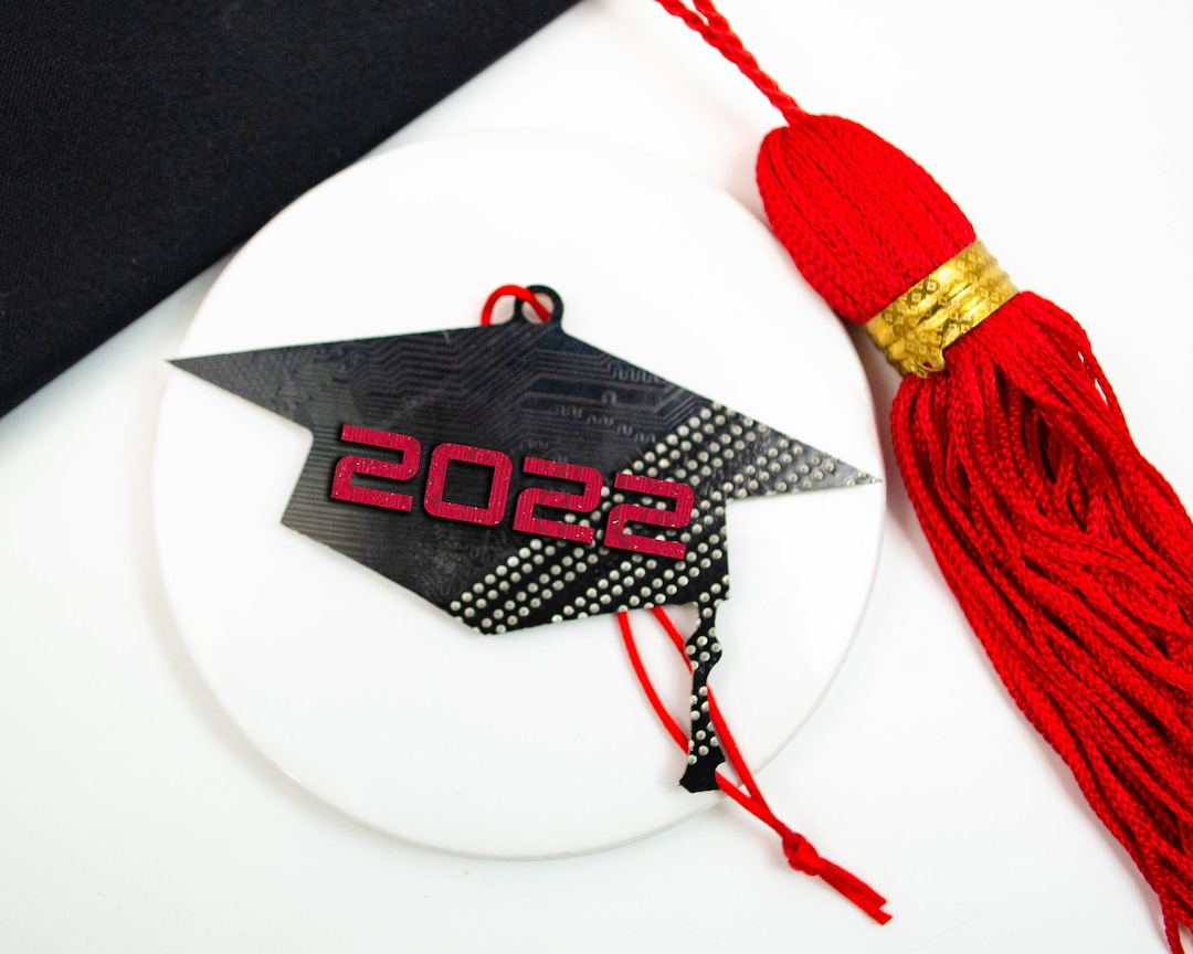Circuit Board Graduation Cap Ornament Grad Class of 2023 - Etsy