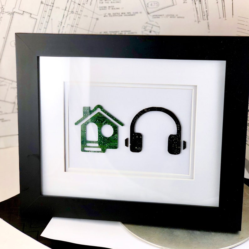 Custom Circuit Board Wall Art Geek Art State Pride Decor Etsy