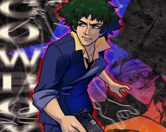 Life is but a dream... - 20 x 16 Cowboy Bebop Art Print