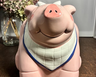 Coco Dowley Pink Pig Cookie Jar