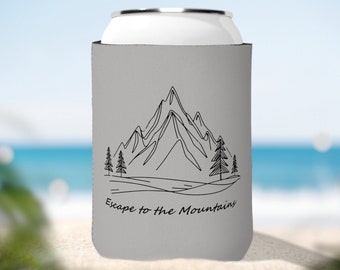 Mountain Design Can Cooler Sleeve - Reusable Neoprene Insulator
