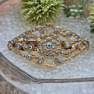 Made in France Gold Barrettes - Etsy display picture 1