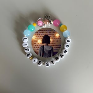 Life Is Strange inspired handmade charm bracelet