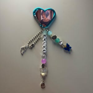 Chloe price Pricefield amberprice life is strange lis double exposure inspired handmade beaded and charm carabiner keychain accessory merch