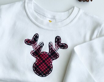 Reindeer T-shirt, Onesie, Romper, Sleeper, or Tank Top