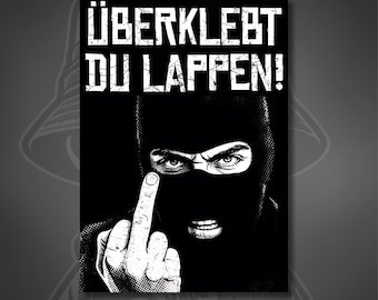Covered stickers - Stickers for football fans, Covered you rag