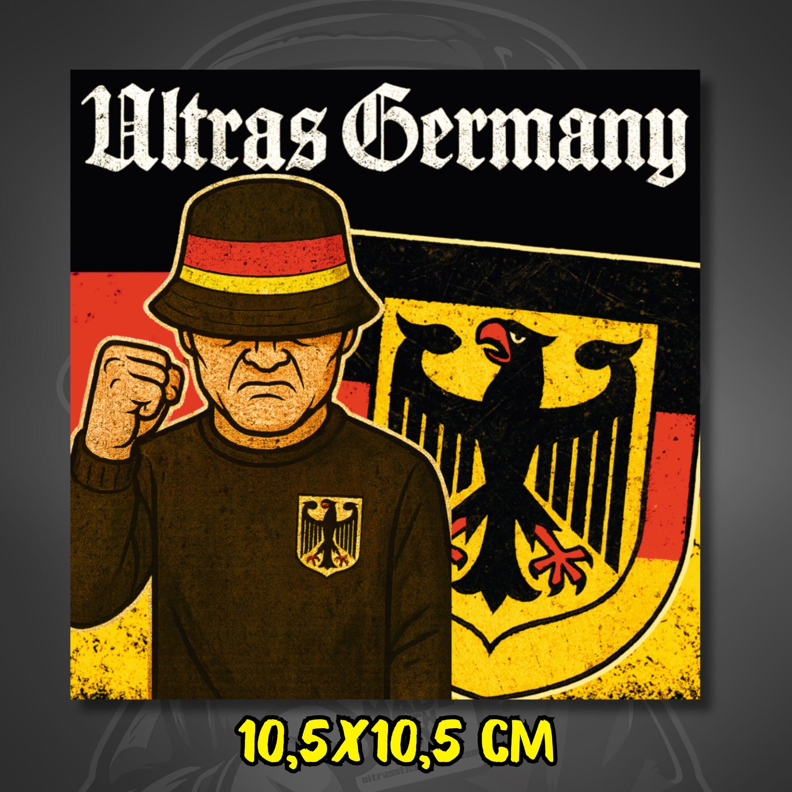 Ultras Germany Sticker - Germany Football Fan Sticker - Ultras ...