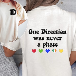 Comfort colors One Direction sweatshirts, Directioner Sweatshirt, One Direction Shirt, One Direction T-Shirt, 1D Sweatshirt, 1D Fan shirt