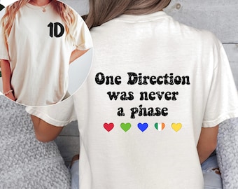 1D on the Road Again Tour 2015 Merch T-shirt, Vintage 1D Shirt