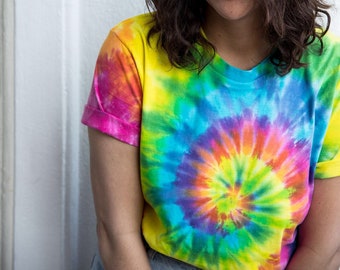 Wonka’s Magnificent Rainbow Canyon - Tie Dye Shirt - Hand Dyed