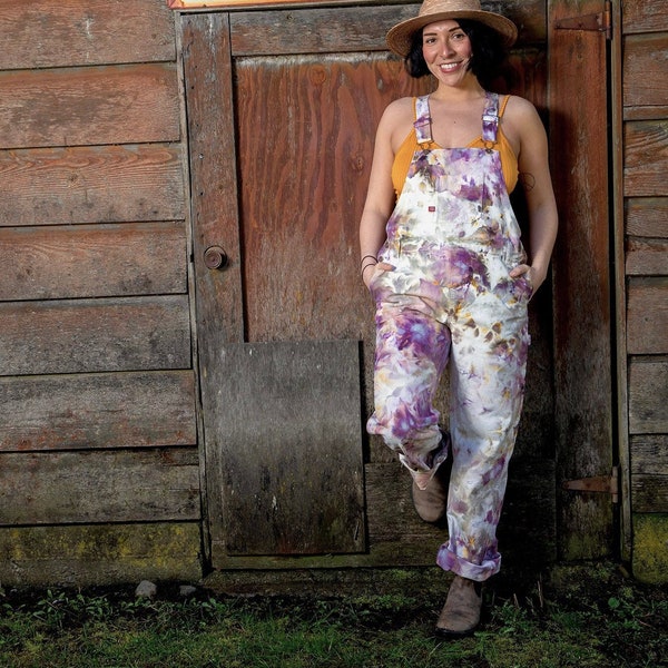 Viola Tie Dye Overalls - Woman’s - Hand Dyed - Spring Fashion