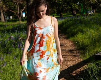 Tie Dye Slip Dress