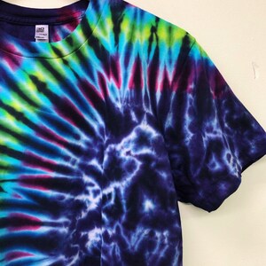 Groovy Tee Kid's Purple Tie Dye Little Hipster Shirt image 2