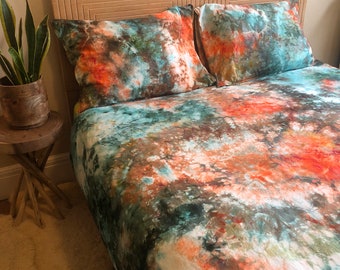 SALE! Peaches & Green Bedding