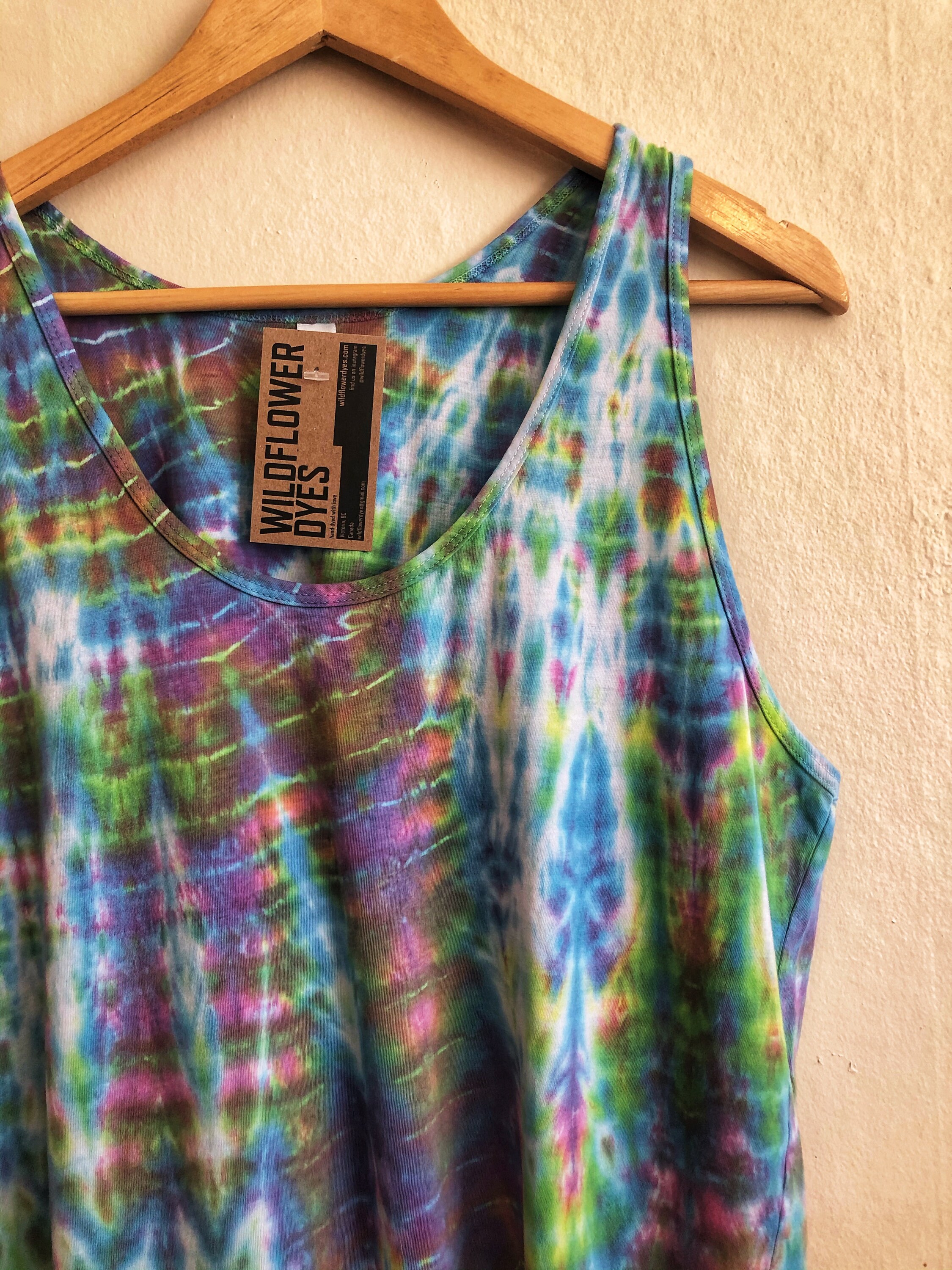 SAMPLE SALE! Men's Tie Dye Tank Top