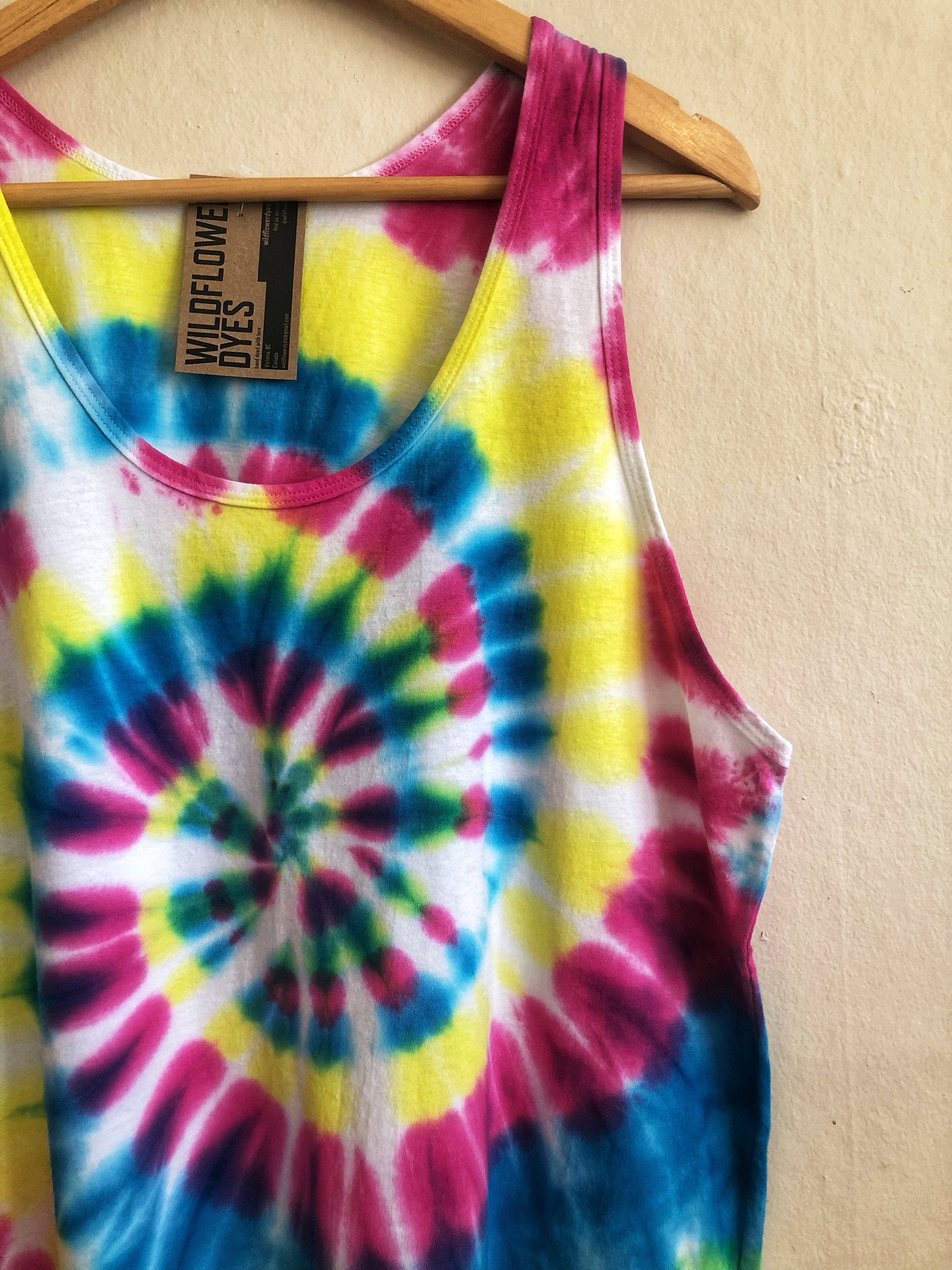 SAMPLE SALE! Men's Tie Dye Tank Top