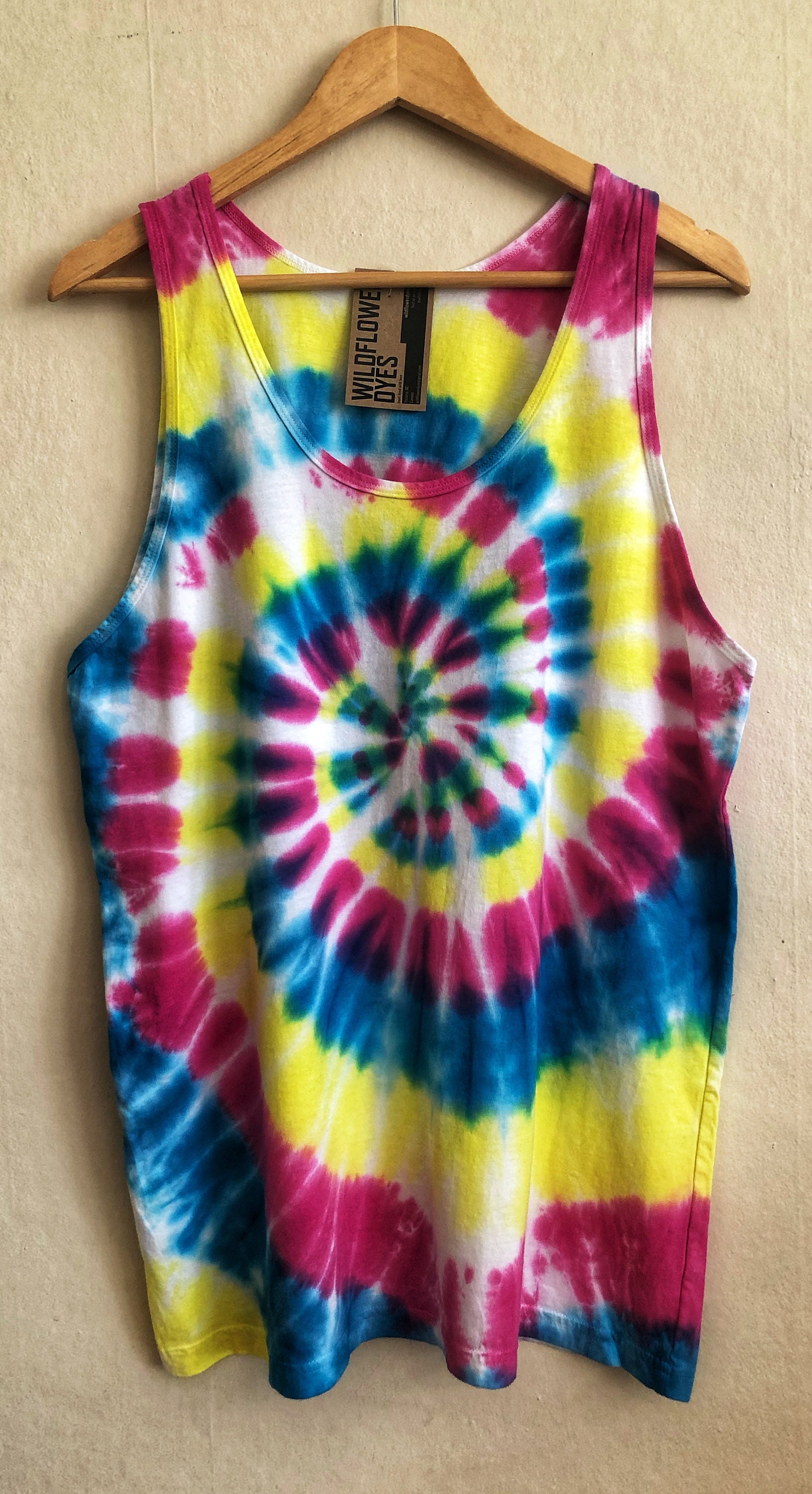 mens tie dye top