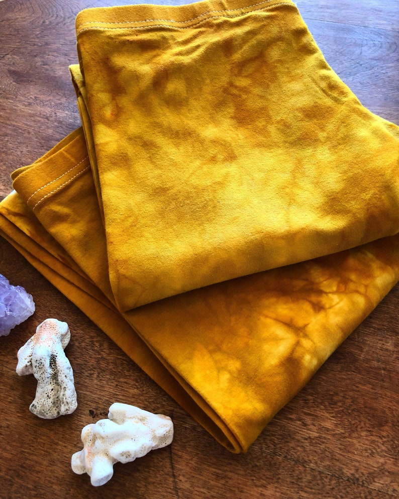 Mustard Tie Dye Legging Yellow Yoga Pant Fall Color Etsy