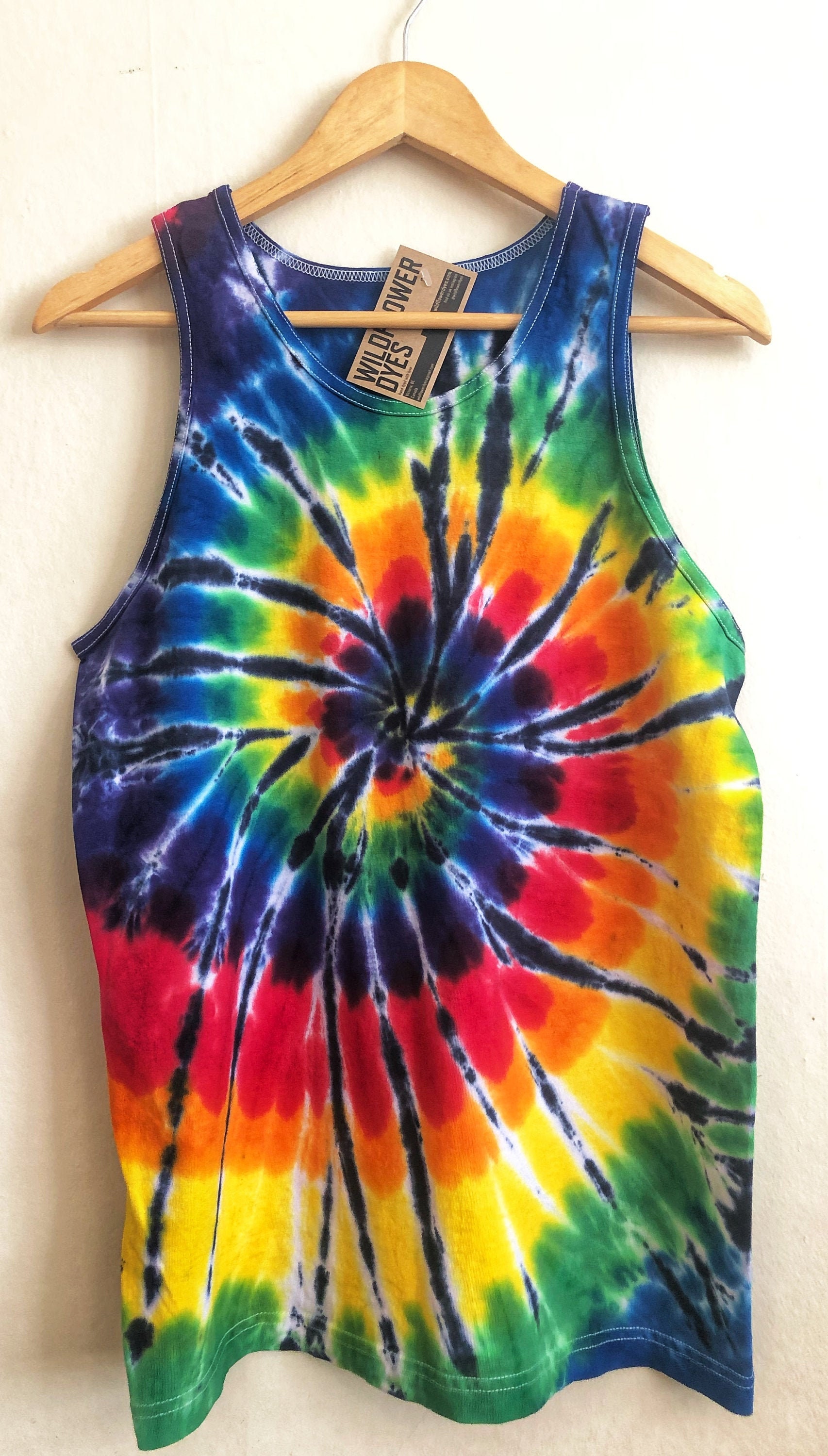 SAMPLE SALE! Men's Tie Dye Tank Top